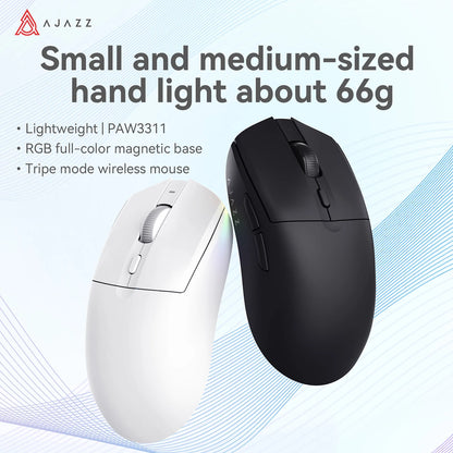 Bežični miš AJAZZ AJ139Pro/AJ139V2MC PMW3395/PAW3311 čipset 12000-26000Dpi profesionalni gaming miš