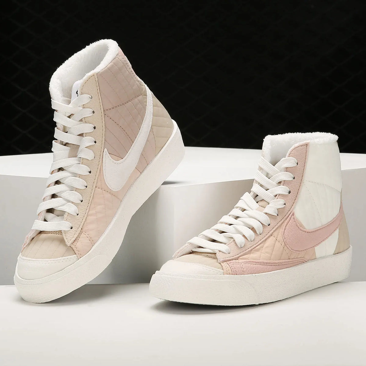 Nike Official Genuine BLAZER Pioneer Women's High-Top Sports Casual Shoes DO7445-261