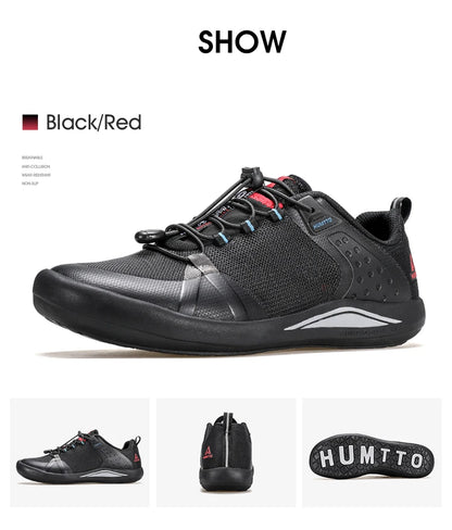 HUMTTO Breathable Walking Shoes for Men Luxury Casual Men's Sneakers Designer Sports Jogging Running Trainers Summer Men's Sneakers