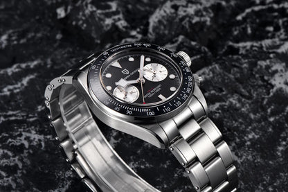 PAGANI DESIGN New Panda Men's Watches Top Luxury Quartz Wristwatches Chronograph Watch Man 2026 Gift AR Sapphire Ceramic Bezel