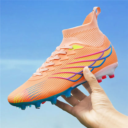 2026 Superfly FG Football Boots Outdoor Soccer Cleats Black Shoes Soft Sport Professional Shoes Breathable Comfortable Boots Plus