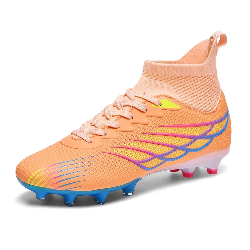 2026 Superfly FG Football Boots Outdoor Soccer Cleats Black Shoes Soft Sport Professional Shoes Breathable Comfortable Boots Plus
