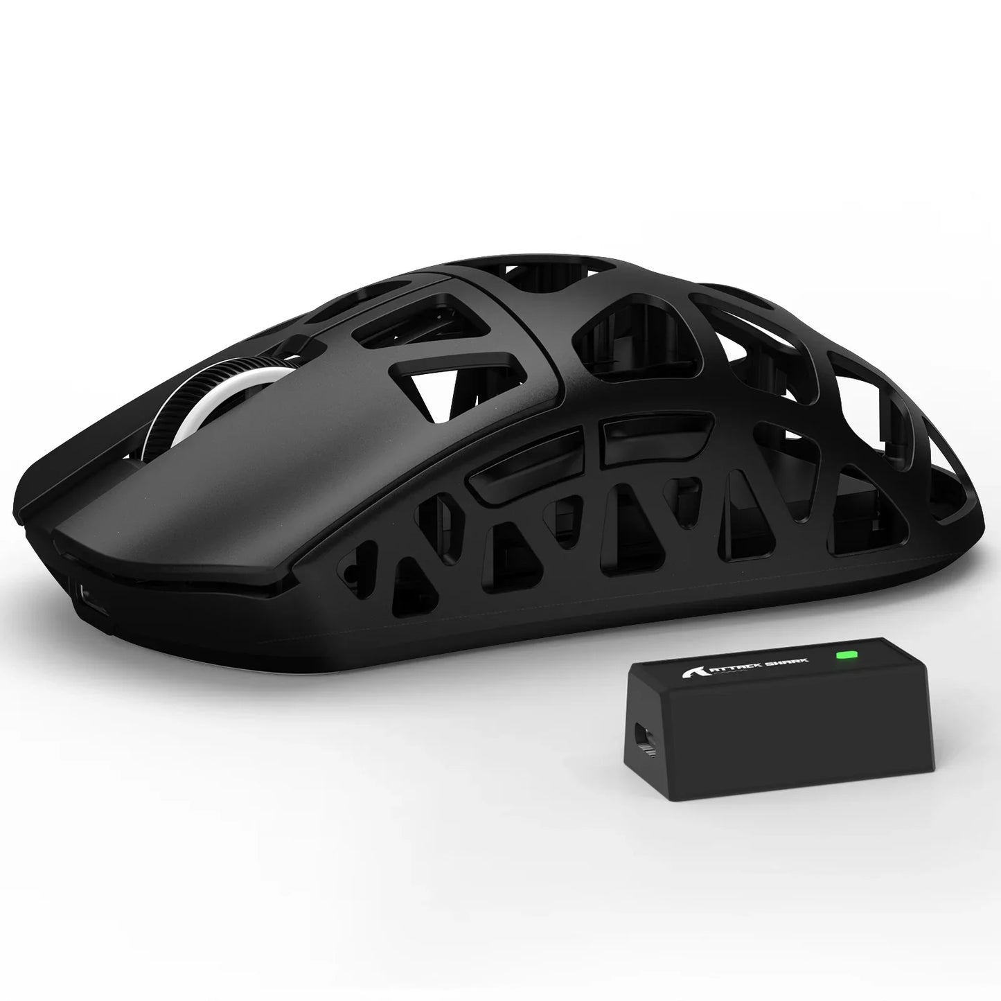 Ratón gaming ATTACK SHARK R3 de aleación de magnesio 8K SUPERLIGHT 8000Hz 6 DPI ajustables hasta 26000 PAW3395 BT/2.4G inalámbrico/con cable
