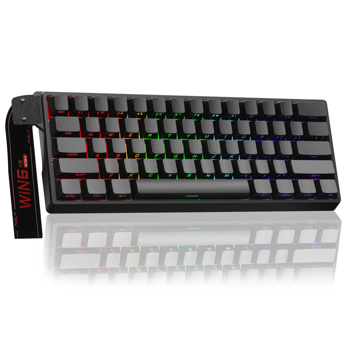 WIN60PRO Magnetic Switch Keyboard Rapid Trigger 8K Return RGB Hotswap 60% Layout Esports Gaming Keyboard