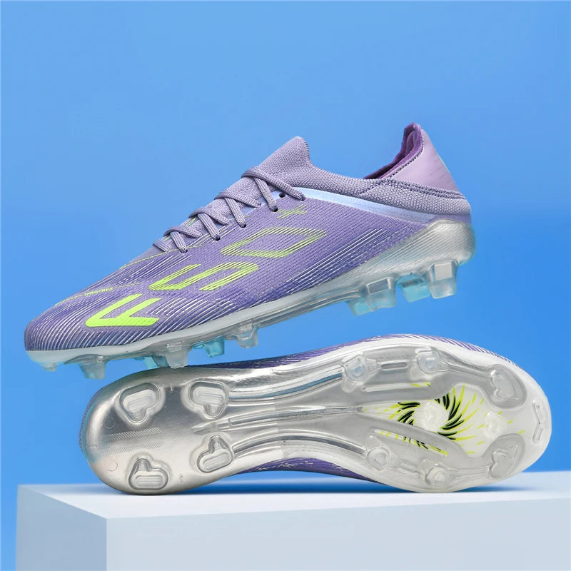 New Men Soccer Shoes Futsal Football Boots Sneakers Match Grass Cleats High-quality Non-Slip Indoor Hot-selling High-top Outdoor