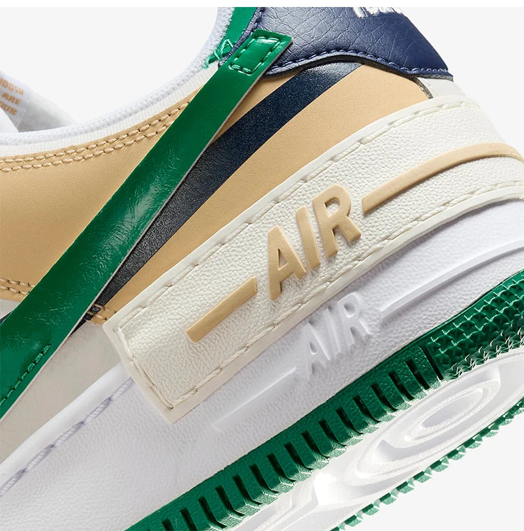 Nike originalni ženski športni copati AF1 Shadow z debelo podplatom, odporni na obrabo, za vsakdanjo rabo, DZ1847-102