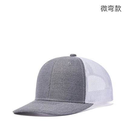 High Quality Mesh Baseball Cap Women Men Summer Cotton Breathable Sunhat Unisex Adjustable Snapback Trucker Hats Male Female