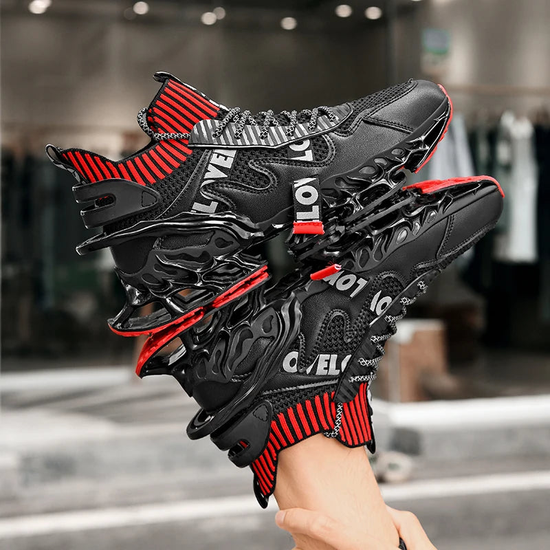 Chaussure Homme Chaussures de course respirantes pour hommes, baskets décontractées pour hommes, chaussures de tennis pour hommes, entraîneur de course, mocassins à la mode, luxe