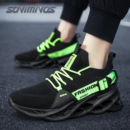 Men's Walking Shoes - Slip-On Tennis Running Shoes Memory Foam Lightweight Work Sneakers for Indoor Outdoor Gym