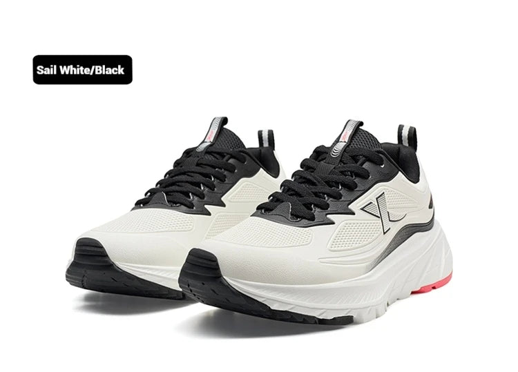 Xtep Men's Running Shoes Lightweight Breathable Shock Absorption Wear-Resistant Durable Cushioned Sneakers 875419110002
