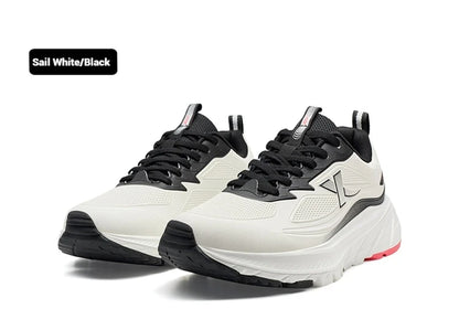 Xtep Men's Running Shoes Lightweight Breathable Shock Absorption Wear-Resistant Durable Cushioned Sneakers 875419110002