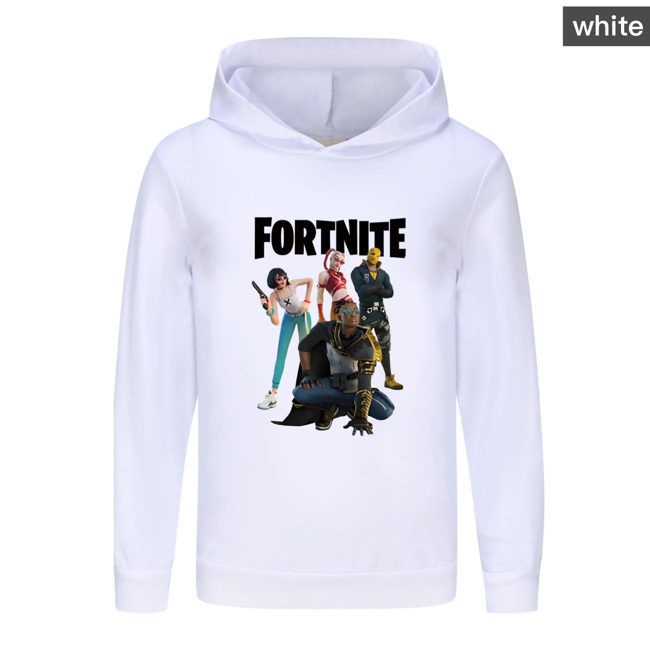 Otroški pulover s kapuco Fortnite, oblačila za deklice s princeskami, modna oblačila za dojenčke dečke, pomladno-jesenska otroška majica, otroški zgornji deli 4403