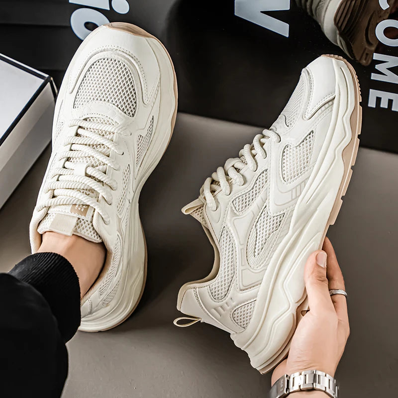 Adidași casual de viteză pentru bărbați, primăvară-vară, cu talpă moale, antiderapant, respirabili, pentru alergare în aer liber, pantofi sport de modă pentru tineri Joker
