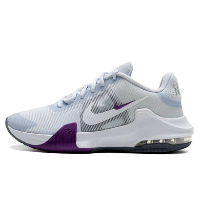 Nike Air Max Impact 4 alacsony szárú kosárlabdacipő – alkalmi, sokoldalú, csúszásgátló, tartós, párnázott DM1124-101