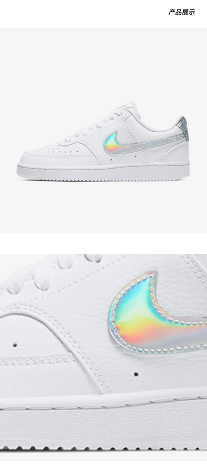 Nike Genuine COURT VISION Damen-Low-Top-Freizeit-Skateschuhe CW5596-100