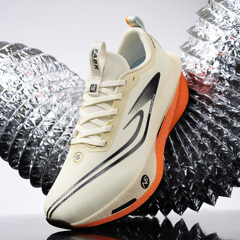 Men's Running Shoes 2025 New Professional Cushioned Breathable Marathon Fashion Sports Training Lightweight Sneakers