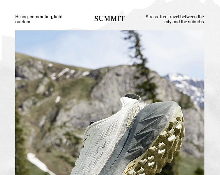 361 Degrees Yushan 3.0 Men Running Shoes Hiking Cushioning Flexible Breathable Non-slip Outdoor Jogging Male Sneakers 672532214