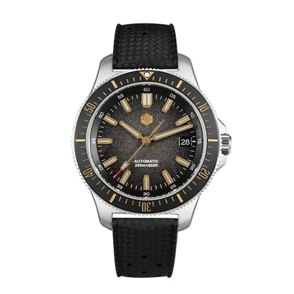 San Martin 2025 New Upgraded Version 40mm Dive Watch Men Original Design NH35 Automatic Mechanical Waterproof 200m SN0118