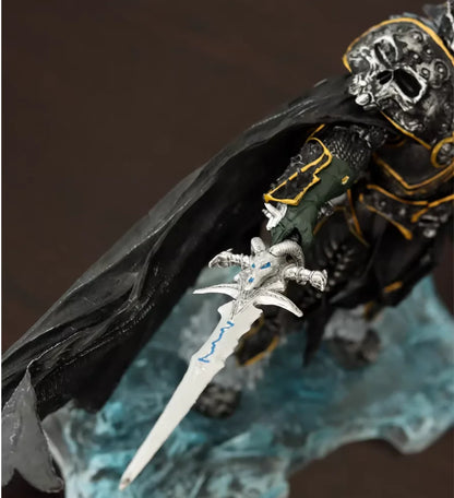 21cm World of Warcraft Game Peripherals 7th Lich King Illidan Stormrage Anime Figure Model Desktop Decoration Gifts Toys Kids