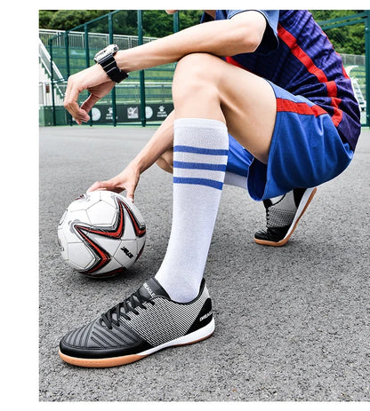 Fußballschuhe für Herren, rutschfeste Hallenfußballschuhe, modische Herren-Futsal-Schuhe, IC-Trainingsschuhe, Chuteira Futebol, Herren-Sneaker