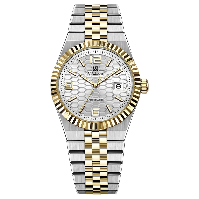 Luxury Automatic Mechanical Men's Watch Date Stainless Steel Man Watch Waterproof Luminous Business Watches For Men Reloj