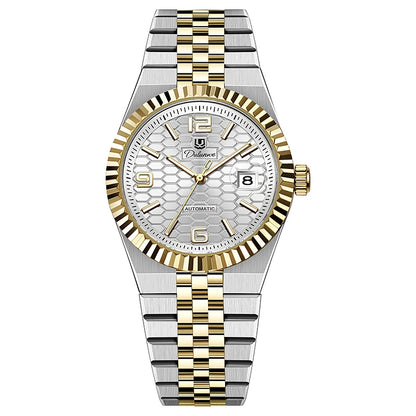 Luxury Automatic Mechanical Men's Watch Date Stainless Steel Man Watch Waterproof Luminous Business Watches For Men Reloj