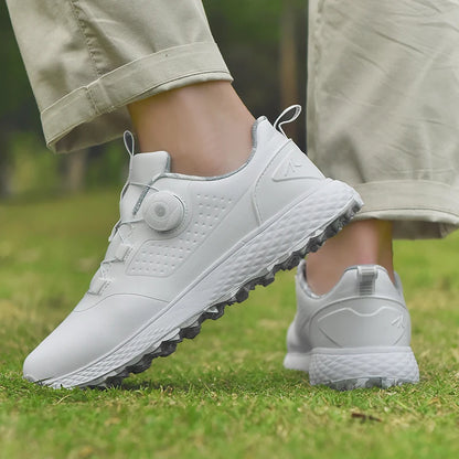 Vodoodporni golfski čevlji Unisex Zunanji protizdrsni golfski superge Moški Luksuzna udobna obutev za golfiste Ženski čevlji za hojo