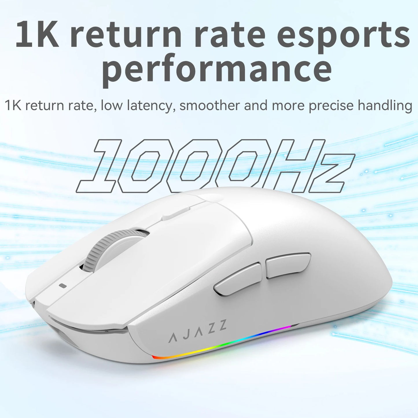 Bežični miš AJAZZ AJ139Pro/AJ139V2MC PMW3395/PAW3311 čipset 12000-26000Dpi profesionalni gaming miš