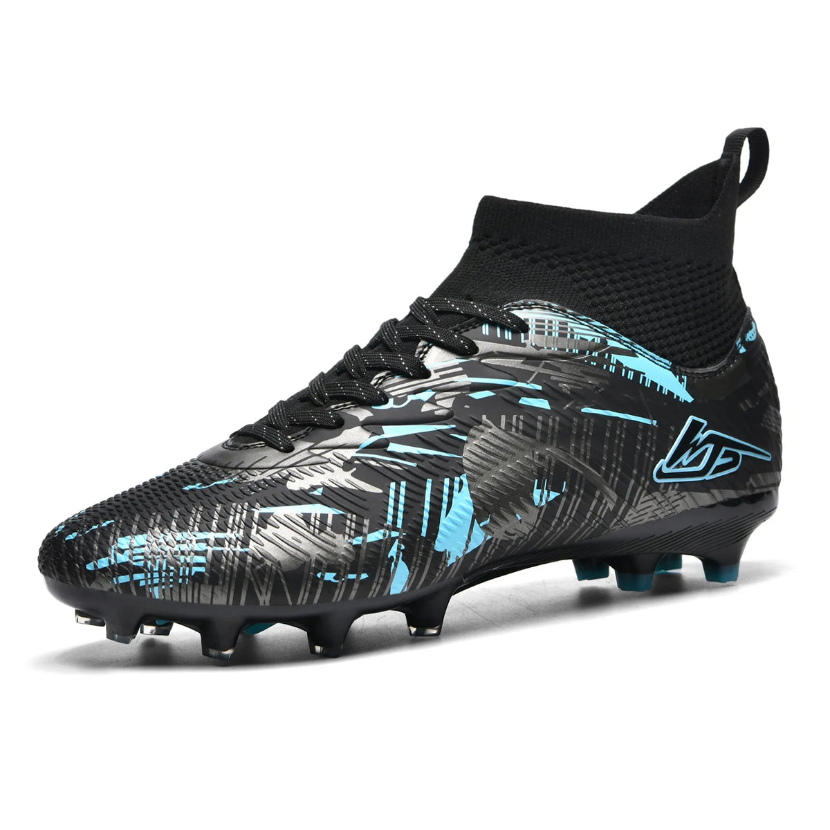 Chaussures de Football pour hommes TF/FG Sneaker garçon confortable société Original résistant chaussures de Football de qualité supérieure bottes de Football à longues pointes