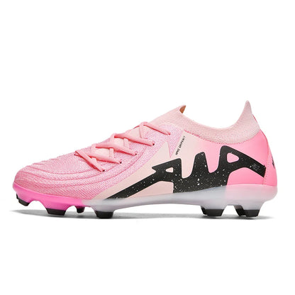 Moški nogometni čevlji za odrasle, protizdrsni, za fante, odrasle, za futsal, športni nogometni čevlji, čevlji s špicami za travo, za notranjo uporabo, ultralahki, za umetno travo, udobni