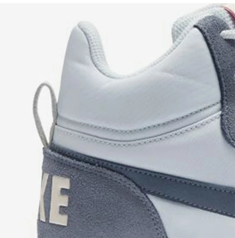 Uradni, avtentični ženski športni čevlji Nike COURT BOROUGH, odporni proti obrabi, srednje visoki, 844907-005