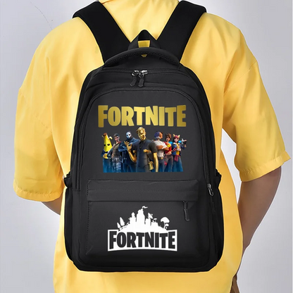 Fortnites Kids Backpack Portable Large Capacity Student Schoolbag Cartoon Printed Shoulder Bag School Supplies for Boys Gift