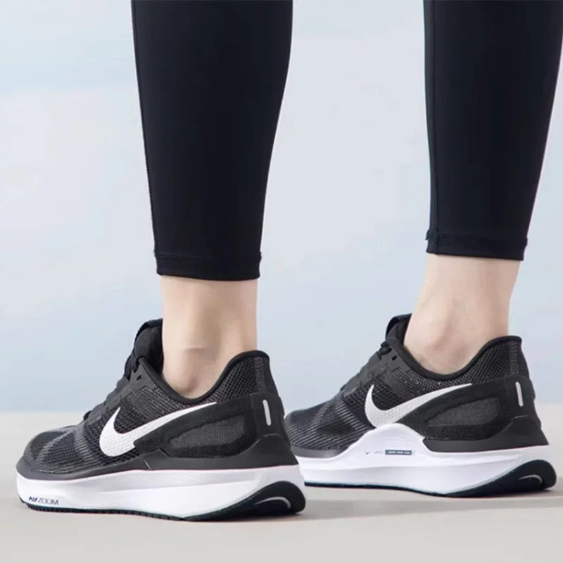 Women Neutral Running Shoes Nike 2026 New Lightweight Cushioning Breathable Comfort Non-Slip Athletic Sneakers DJ7884-001