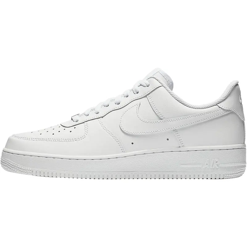 Nike Official Authentic AIR FORCE 1 Men's Casual Wear-Resistant Fashion Board Shoes CW2288-111