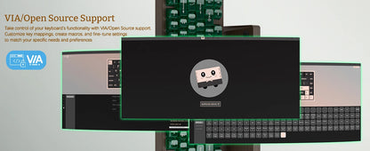 Womier WD75 QMK/VIA Wooden Gaming Keyboard 8000mAh Tri-Mode Wireless Mechanical Custom RGB Hot Swappable Keyboard