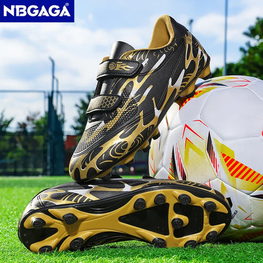 Kids Soccer Shoes School Football Boots Professional Cleats Grass Training Sport Footwear Boys Outdoor Futsal Soccer Boots 28-38