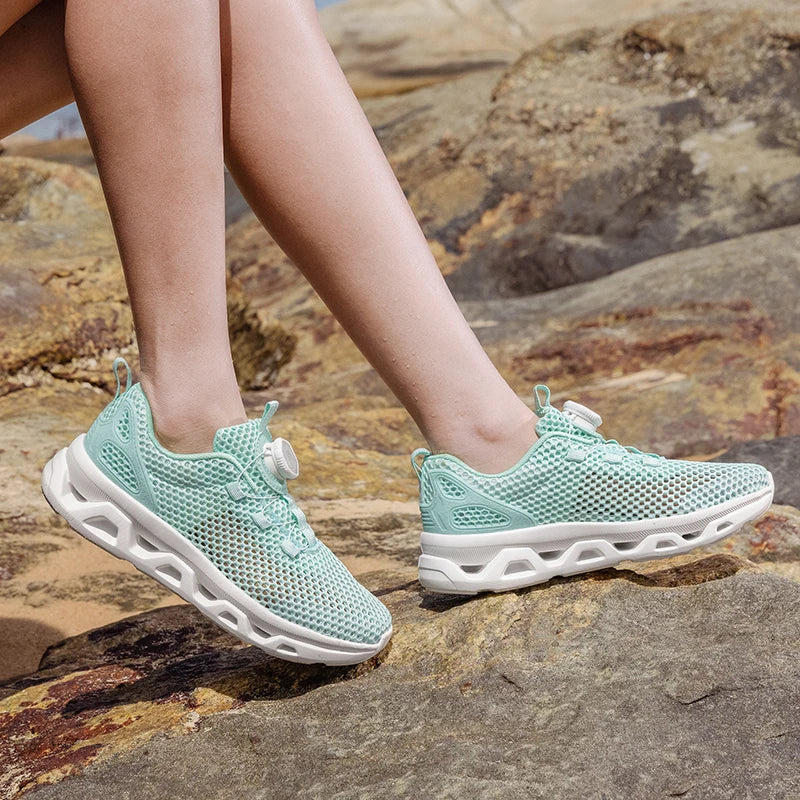 2026 Men and Women Quick-Dry Wading Shoes, Water Breathable AquaIn Upstream Antiskid Outdoor Sports Wearproof Beach Sneakers, Sizes 39-46