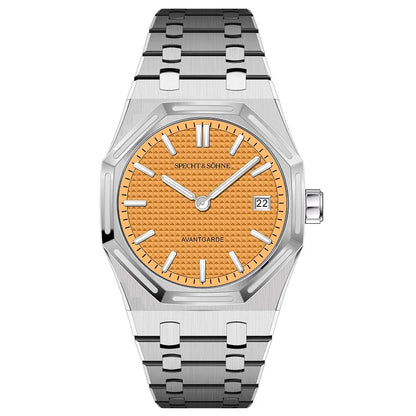 2026 New Specht & Söhne 38mm Quartz Wristwatch For Men Luminous Sapphire Crystal Ultrathin Stainless Steel Watch 50M Waterproof