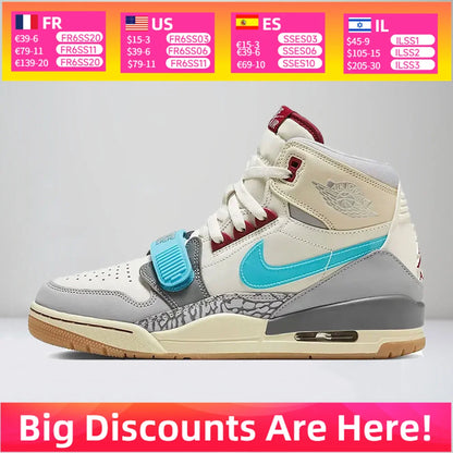 Zapatillas Nike Jordan Legacy 312 Hybrid: diseño clásico y fusionado, comodidad durante todo el día, estilo informal y versátil, unisex FB1875-141