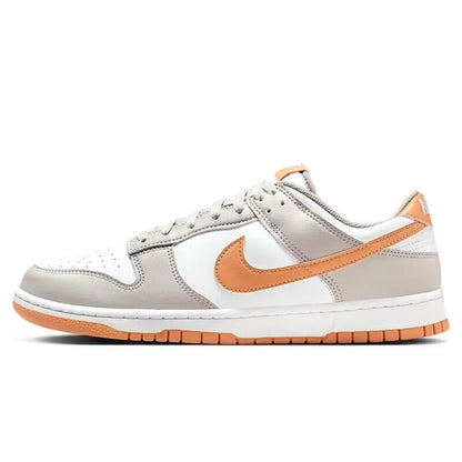 Nike Dunk Low Pink and White Colorway Low-Top Retro Casual Sneakers Durable Skate Shoes for Women DD1873-112