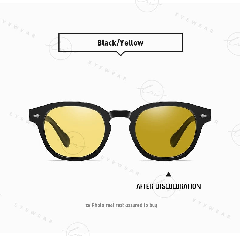 LM NEW Fashion Photochromic Sunglasses Women Men Polarized Blue Eyewear Drivign Outdoor UV Protection Eyewear gafas de sol mujer