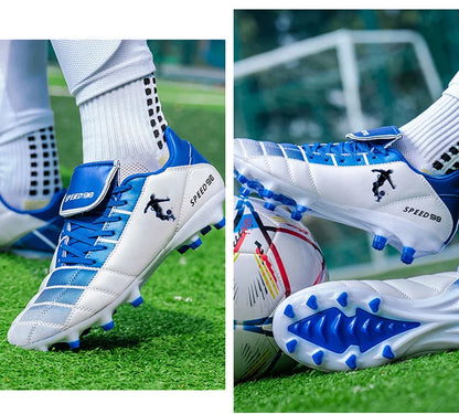 New Men's Football Field Boots Studded Society Indoor Cleats Soccer Shoes TF/FG Comfortable Unisex Outdoor Match Training Sneakers