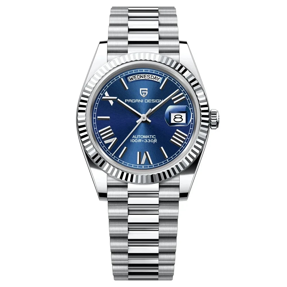 2026 New PAGANI DESIGN Rose Gold Luxury Men's Watches Automatic Mechanical Watch For Man AR Sapphire Waterproof Date Men Clock
