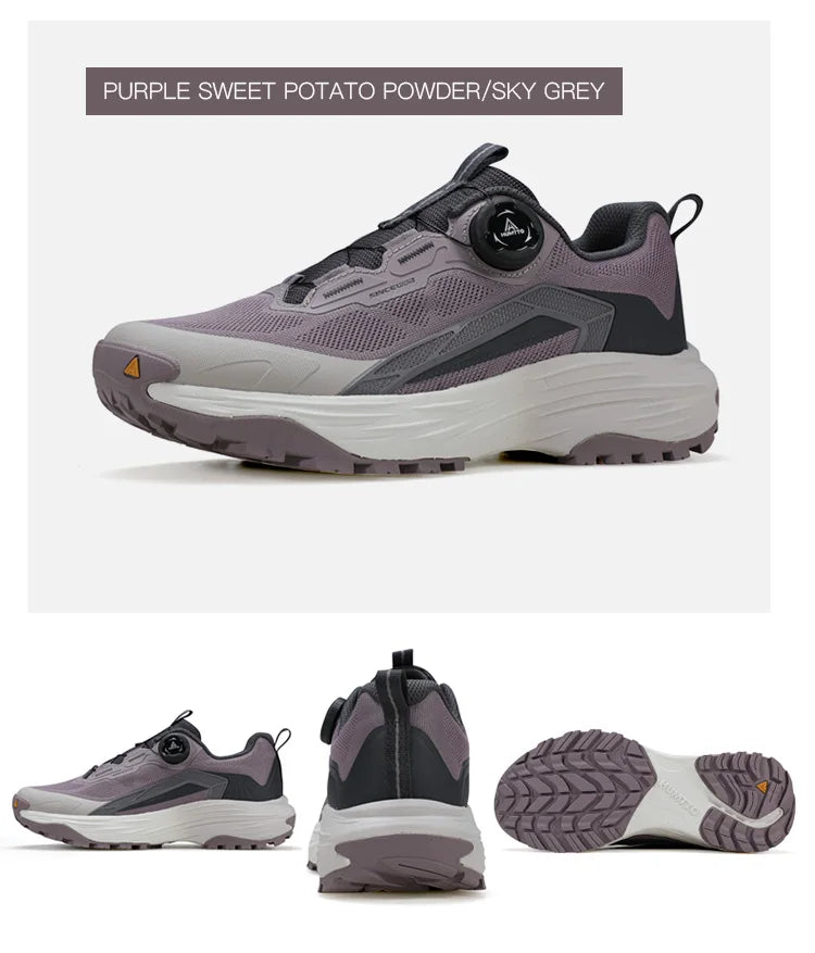 HUMTTO Men's Breathable Hiking Sneakers Non-slip Casual Running Shoes Outdoor Climbing Sneakers Designer Trekking Boots