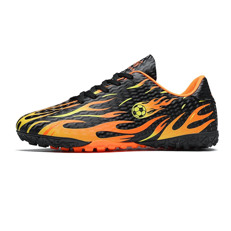 Men Professional Football Boots Cleats Boys Soccer Shoes Ankle Support Cleats Youth Outdoor Match Training Sneakers Non-slip.