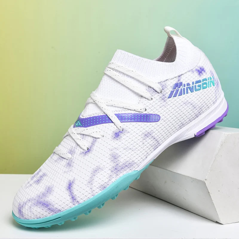 Moški nogometni čevlji Profesionalni nogometni čevlji Športni čevlji za futsal Ženski Unisex Ultralahki Visokokakovostni TF/FG športni čevlji
