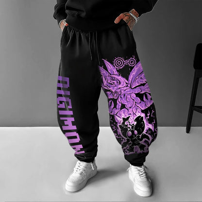 Digimon Anime Print Men Women Jogger Pants Sweatpants Summer Fashion Streetwear Casual Pants Trousers Hip Hop Trendy Y2k Clothes