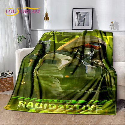 COD 3D, manta suave de felpa para gamers de Call of Duty, manta de franela para sala de estar, dormitorio, camas, sofá y oficina