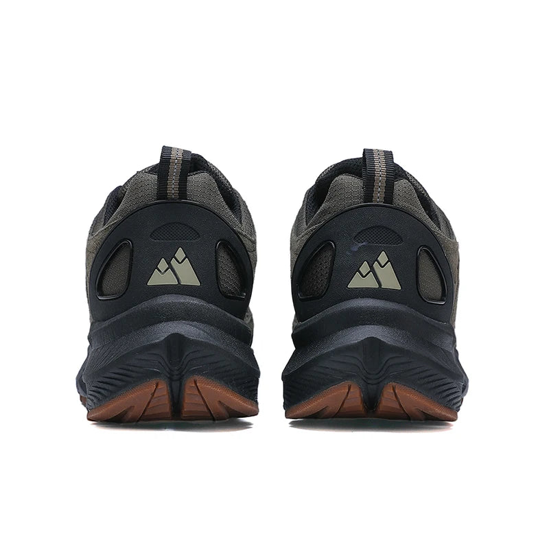 ‌Hikeup Men's Outdoor Hiking Shoes Lightweight Energy Return Trekking Walking Sports Shoes with Strong Grip & Support