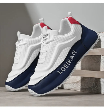 Pantofi de alergare și plimbare pentru bărbați, pantofi casual ușori de tenis, adidași sportivi, adidași respirabili, mărime mare 47